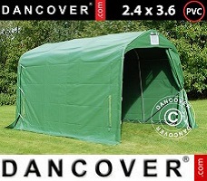 Tält 2,4x3,6x2,34m PVC Grön